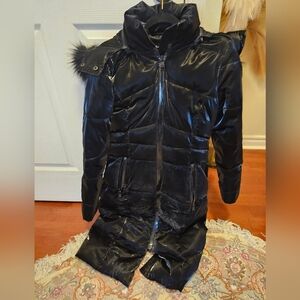 Karl Lagerfeld Black shiny Jacket